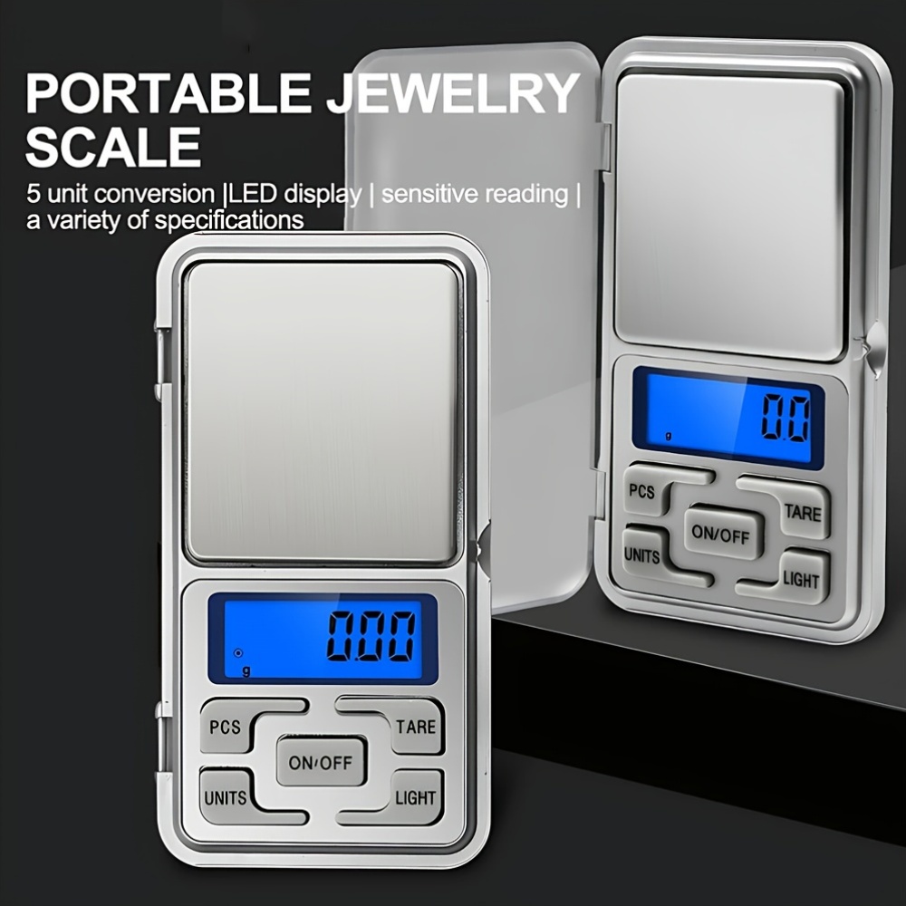 Candle Wax Scale - Высокоточные мини-карманные весы 500 г/0,01 г,
